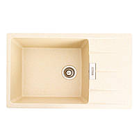 Гранитная мойка для кухни VALESO ROMA 7850 матовая Песок