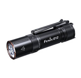 Ручний міні ліхтарик Fenix E12 V2.0 160лм 1хАА (Чорний)