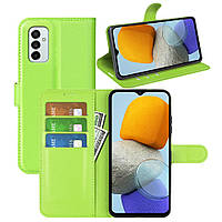 Чехол-книжка Litchie Wallet Samsung Galaxy M23 5G Light Green KS, код: 8129113