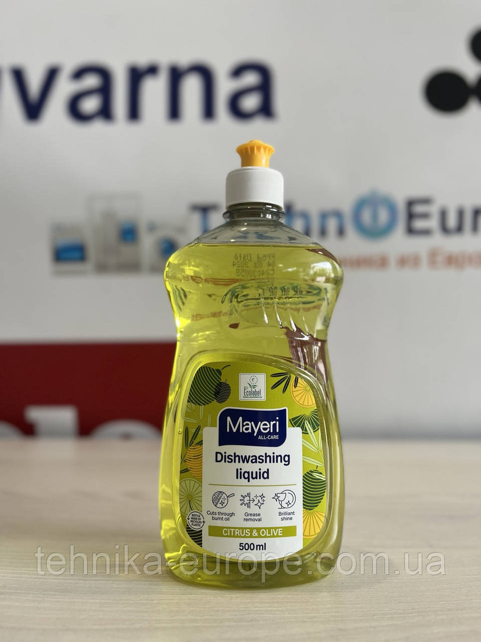 Засіб для миття посуду dishwashing liquid,500 мл MAYERI O15