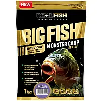 Прикормка Real Fish Big Fish Monster Carp "Мидия" 1кг