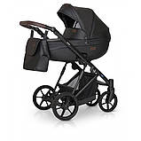 Коляска 3 в 1 Verdi Aston black чорна 9023-VA-06, фото 2