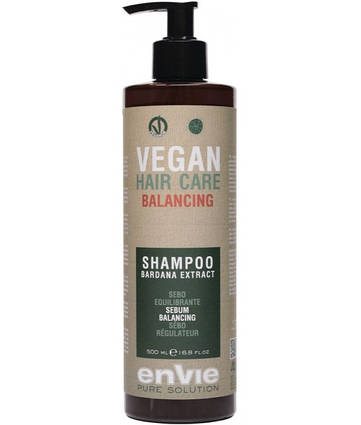 Шампунь нормалізуючий Envie Vegan Balancing Bardana Extract Shampoo 500 мл