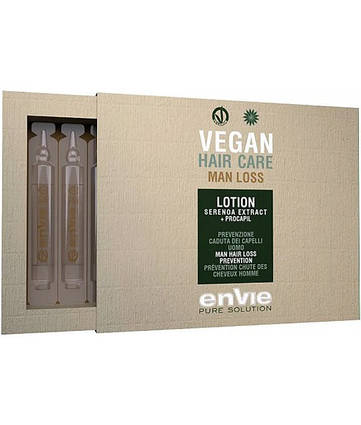 Активуючий лосьйон для кореня волосся чоловічий Envie Vegan Hair Care Man Loss Lotion  8*10 мл