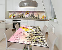 Наклейка 3Д виниловая на стол Zatarga «Театры Европы» 600х1200 мм для домов, квартир, столов, SM, код: 6441388
