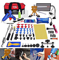 Рихтовка вмятин набор PDR TK-0103 набор инструментов для рихтовки авто без покраски (79+предметов)