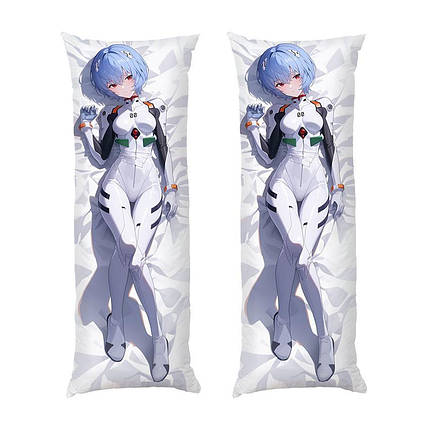 Дакімакура подушка-обіймашка «Ayanami Rei. Anime. Evangelion», фото 1