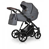 Коляска 3 в 1 Verdi Aston grey 9023-VA-07 сіра, фото 2