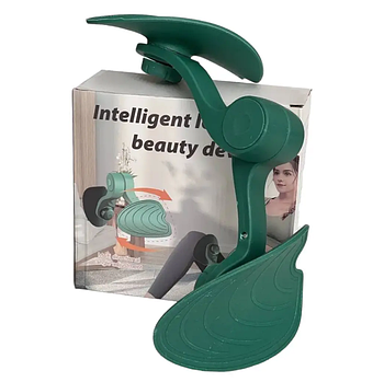 Тренажер для стегон та сідниць Intelligent leg beauty device Тренажер для домашніх тренувань Зелений (KG-11550)