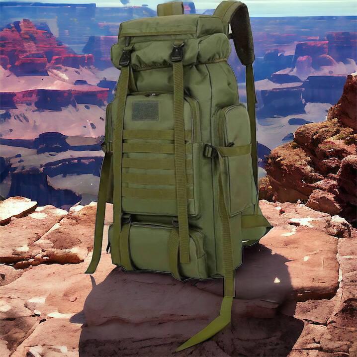 Чоловічий рюкзак тактичний 70л, Тактичний рюкзак військовий, Тактичний OW-800 універсальний рюкзак