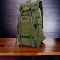 Тактический рюкзак на 70л больший армейский баул, походная сумка / VO-567 Военный рюкзак