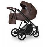 Коляска 3 в 1 Verdi Aston brown коричневий 9023-VA-09, фото 2