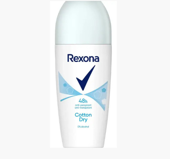 Дезодорант-антиперспірант Rexona Легкість бавовни 50мл (59095620)
