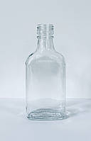 Скляна пляшка 0,200 мл для міцних напоїв