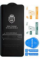 Защитное стекло для Xiaomi Redmi 9C / 10A 6D чёрное