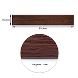 Самоклеюча вінілова плитка під ламінат для підлоги та стін під дерево венге (СВП-011) Матова, фото 2
