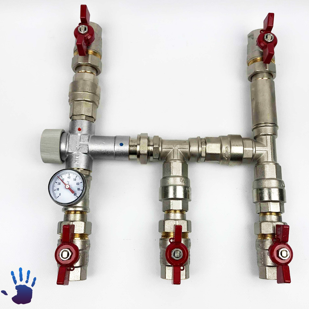 Комплект підключення 8.2T DUET MIX Boiler Series 3/4 для бойлера непрямого нагріву KVANT