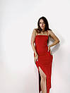 Вечірнє плаття з розрізом на нозі (р. 42-44) 83032990, фото 2