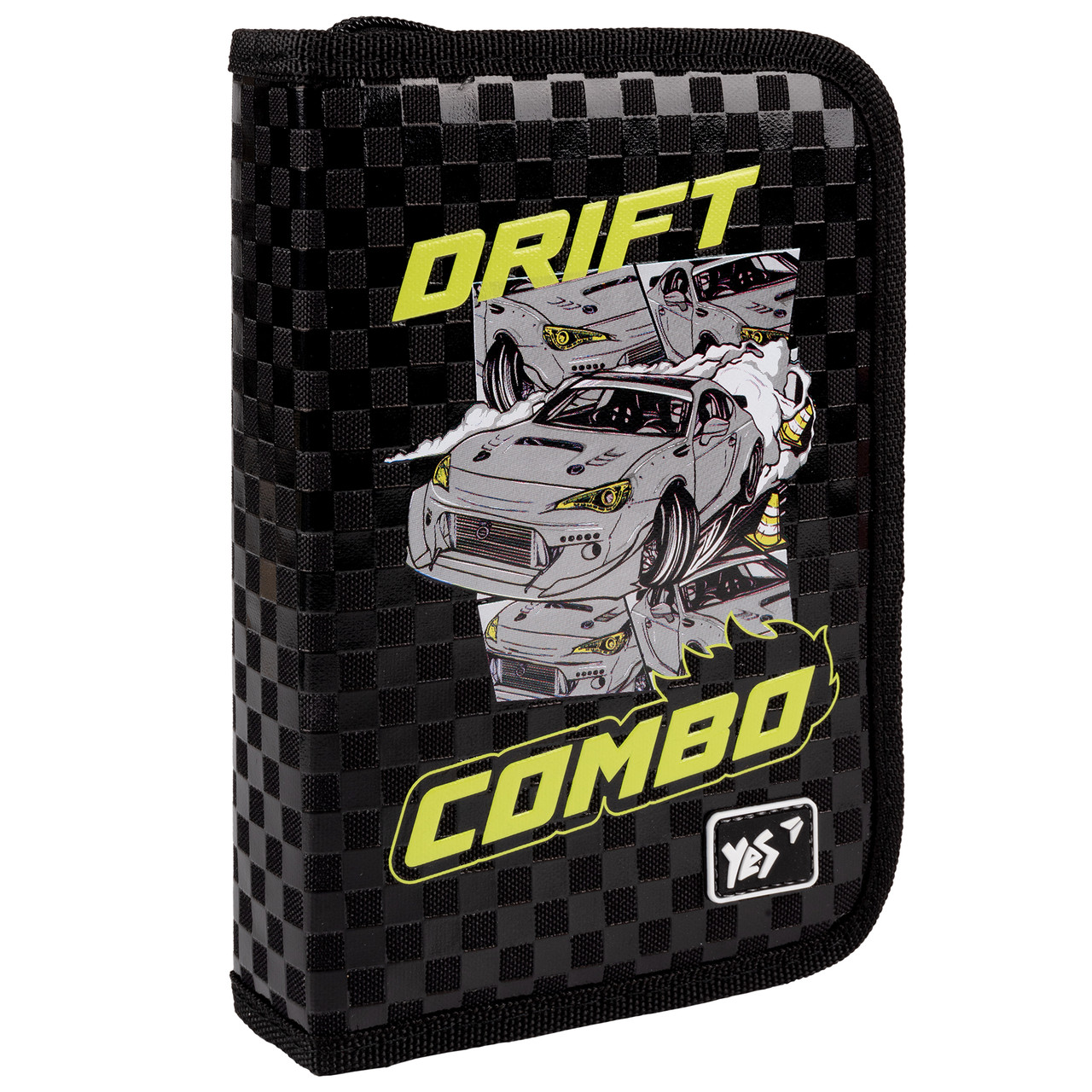 Пенал-книжка твердий одинарний з двома клапанами Drift King HP-04 YES (533582)