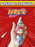 Наруто Naruto Гаара Gaara брелок аниме силиконовый брелок держатель для ключей 5см