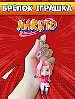 Наруто брелок Naruto Харуно Сакура брелок аниме силиконовый брелок держатель для ключей 5см