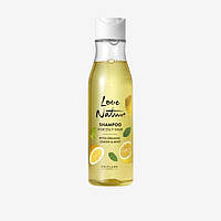 Шампунь для жирного волосся з органічними лимоном і м'ятою Love Nature 250 мл Oriflame