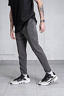 Класичні штани without mozart melange dark gray