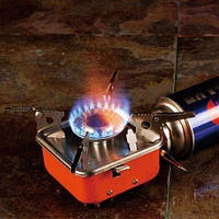 Газовая горелка кемпинговая, Портативная складная газовая горелка, мини печка DAYZ