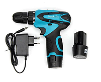Шурупокрут Makita DF 330 DWE (12 V, 2 Ah), з набором інструментів у кейсі, акумуляторний шурупокрут Макіта, фото 10
