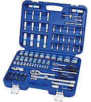Набір інструментів 94 предмета 1/4 та 1/2 12-ти гранний King Roy
