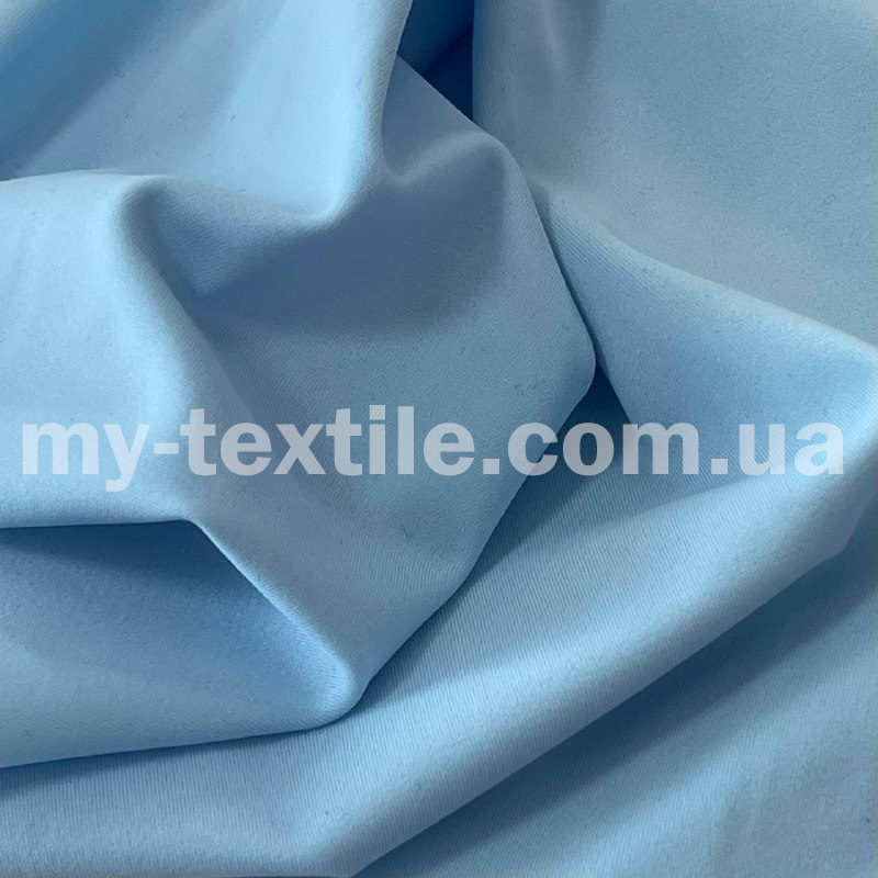 Трикотаж Біфлекс матовий Світло блакитний, фото 1