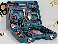 Шурупокрут Makita DF 330 DWE (12 V, 2 Ah), з набором інструментів у кейсі, акумуляторний шурупокрут Макіта, фото 11