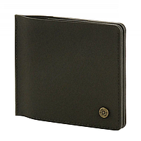 Чоловічий гаманець М-Tac Чорний, портмоне на кнопці для грошей, чоловічий гаманець, портмоне на кнопці COSMI