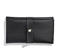 Жіночий гаманець 20*10 см Чорний, текстурний гаманець складний DAYZ