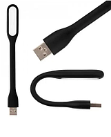 Гибкая лампа LED USB подсветка для Ноутбука Flexible Черная