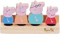 Дерев'янний набір фигурок Peppa Pig Родина Пеппи