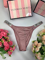 Трусы Женские Victoria's Secret Very Sexy Бразилиана Темно-розовый wu073