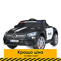 Детский электромобиль Mercedes Полиция (2 мотора по 40W, аккум12V7AH, MP3, USB) Bambi M 4866EBLR-2-1 Черный