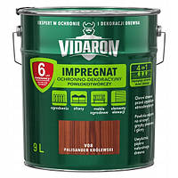 Защитная декоративная пропитка для древесины Vidaron 9 литров