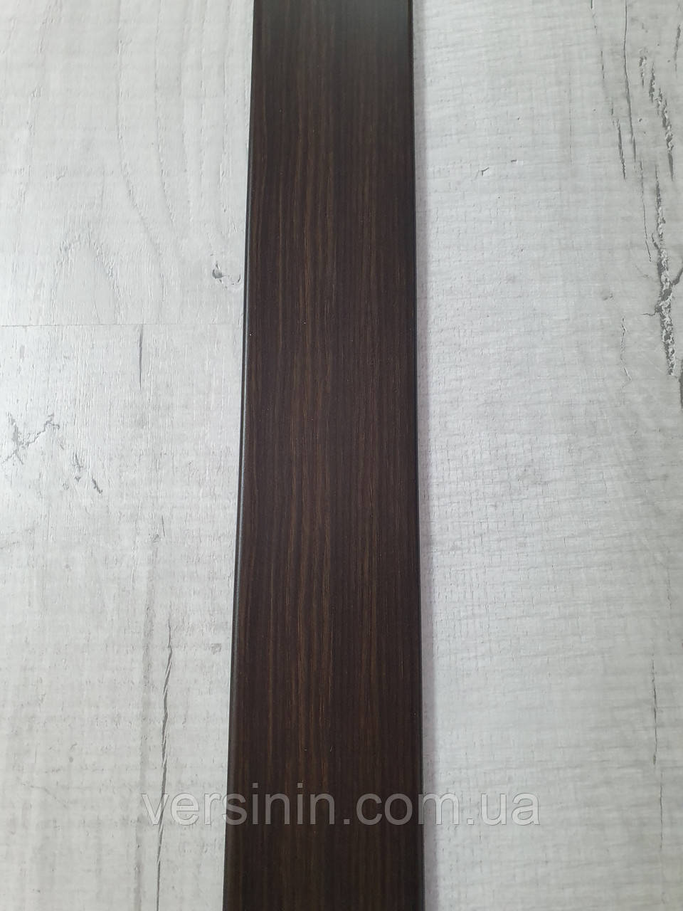 Пластикова лиштва 70мм пвх Венге, фото 1