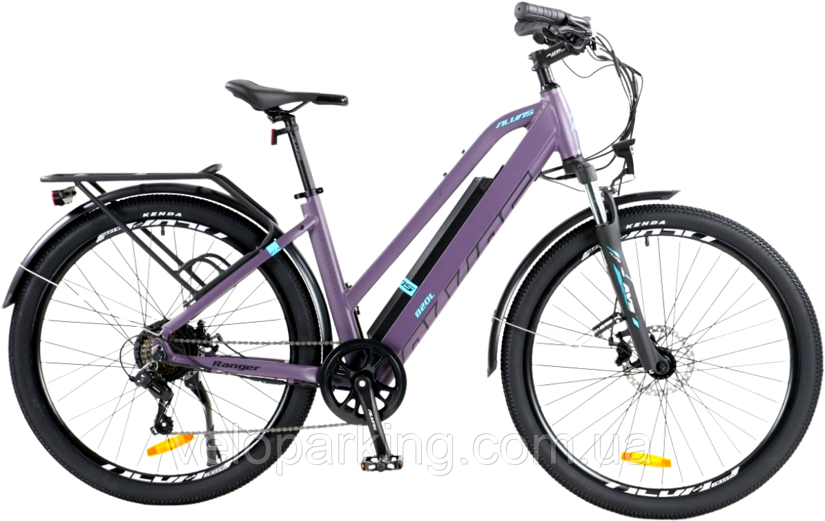 Електровелосипед E-Titan Alvas RANGER 820 Lady Purle 27.5" Фіолетовий