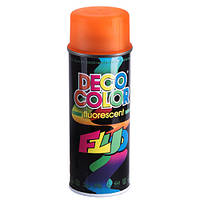 Deco Color Фарба аероз. 400ml Decoration флуоресцентна/жовтогарячий (68338)