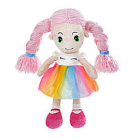 М'яконабивна дитяча лялька M5745UA 40 см (Райдужна сукня)