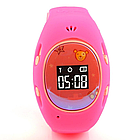 Смарт годинник з GPS-трекером і сім-картою, G65, Рожевий / Дитячий смарт годинник / Розумний смарт годинник для дітей, фото 3