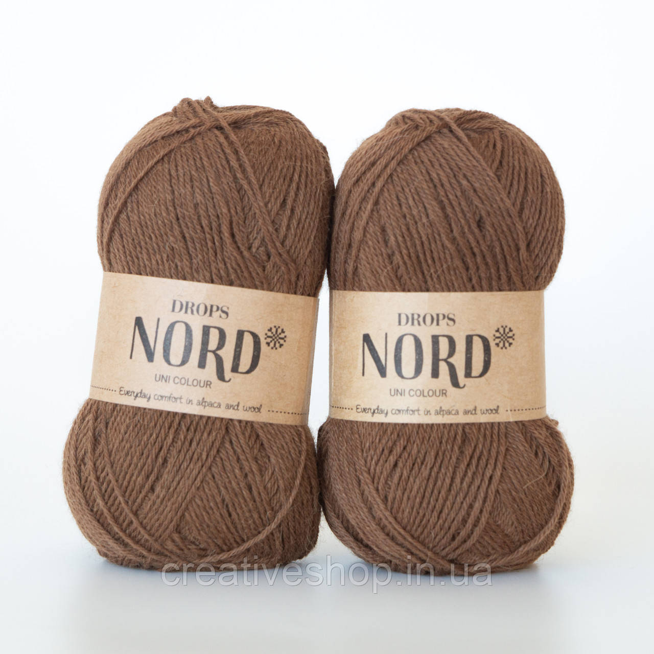 Пряжа Drops Nord (колір 22 chestnut), фото 1
