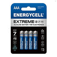 Батарейка ENERGYCELL EN24EX-B4 1.5V лужна R03, ААA4 BLISTER (4820226380214)