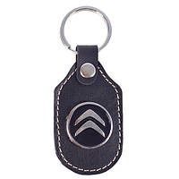 Брелок шкіряний простий CITROEN (шкіряний простий CT)