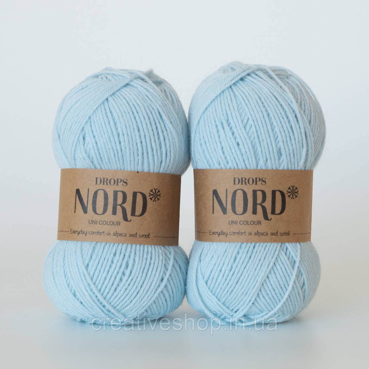 Пряжа Drops Nord (колір 26 ice blue), фото 1