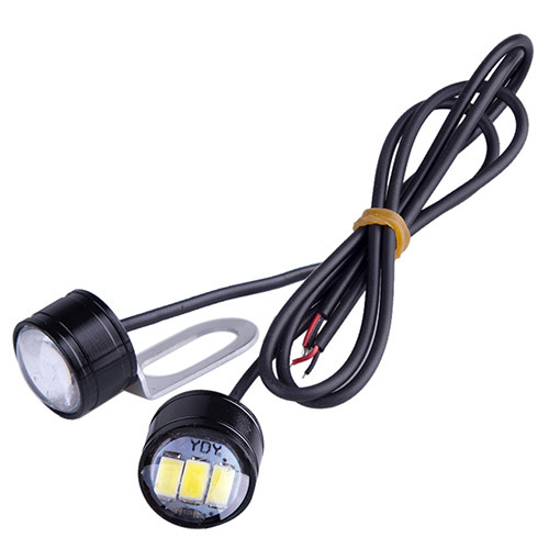 Болти для кріплення номера з підсвіткою 5630-3SMD 12V чорні 2 шт. White (AG-5630-3SMD W)