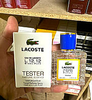Мужской тестер Lacoste Eau De Lacoste L.12.12 Blanc Pure ( Лакоста Бланк ) , 40 мл